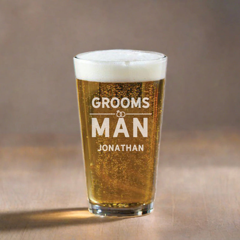Personalized 16 oz. Pint Glass
