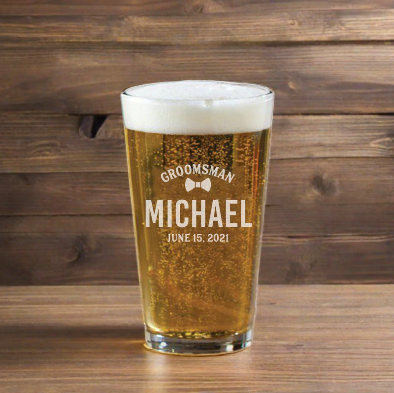 Personalized 16 oz. Pint Glass