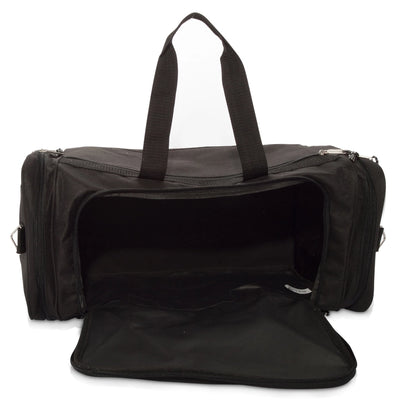 Personalized Black Duffel Bag