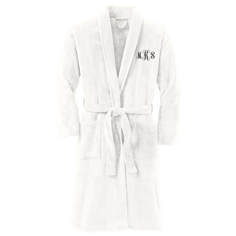 Port Authority Plush Microfleece Shawl Collar Robe. R102