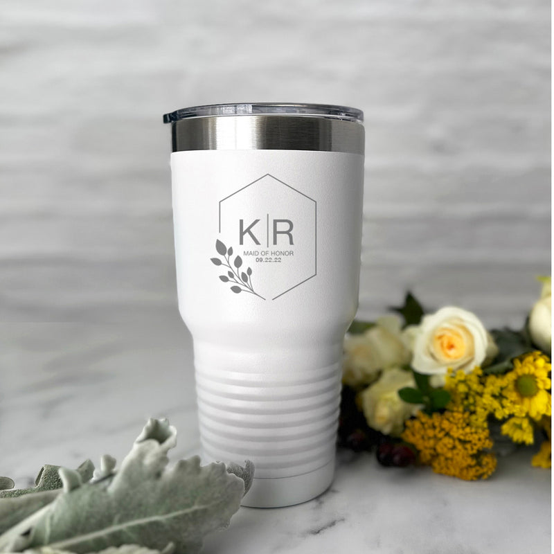 Personalized Bridesmaid 30 oz. Tumblers