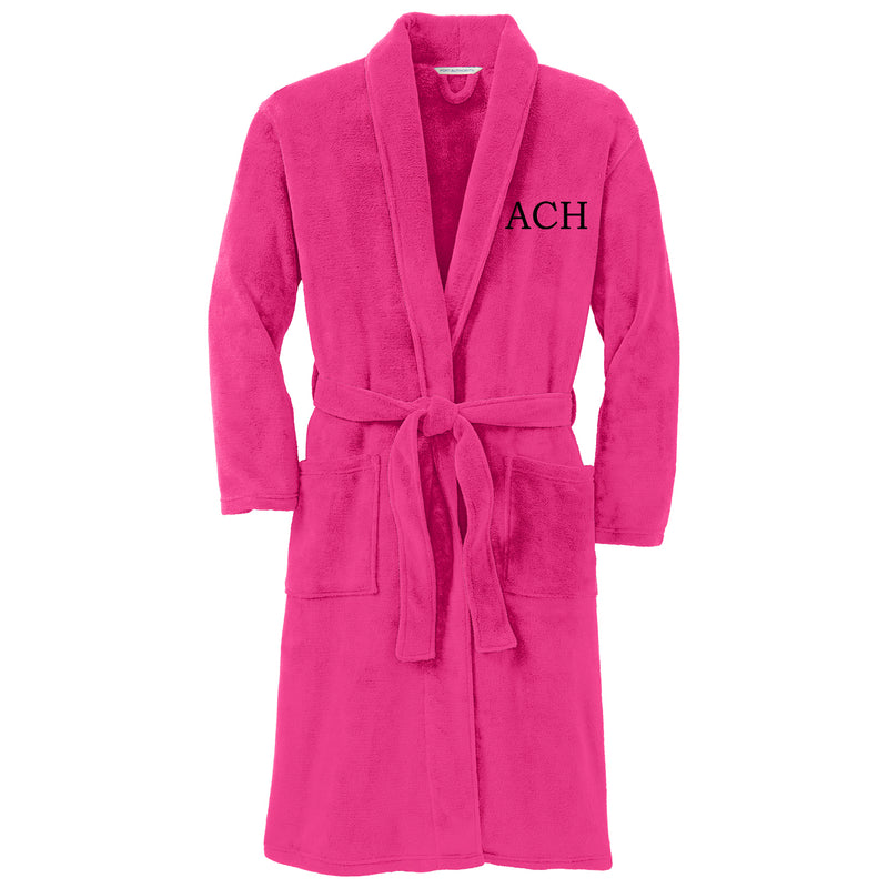Port Authority Plush Microfleece Shawl Collar Robe. R102