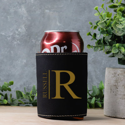 Groomsmen Gift Set of 5 Personalized Can Coolers