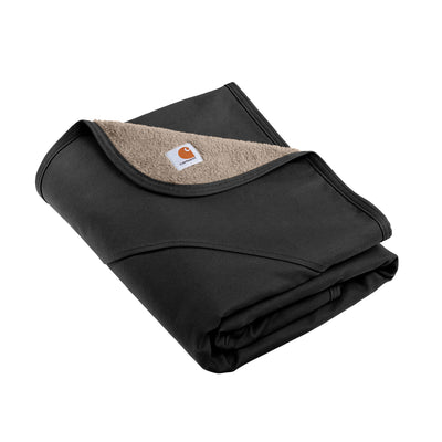 Personalized Carhartt Firm Duck Sherpa-Lined Blanket