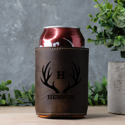 Groomsmen Gift Set of 5 Personalized Can Coolers