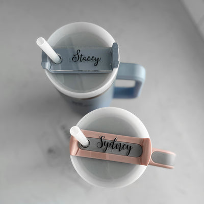 Personalized Acrylic Top Piece for Stanley Tumbler