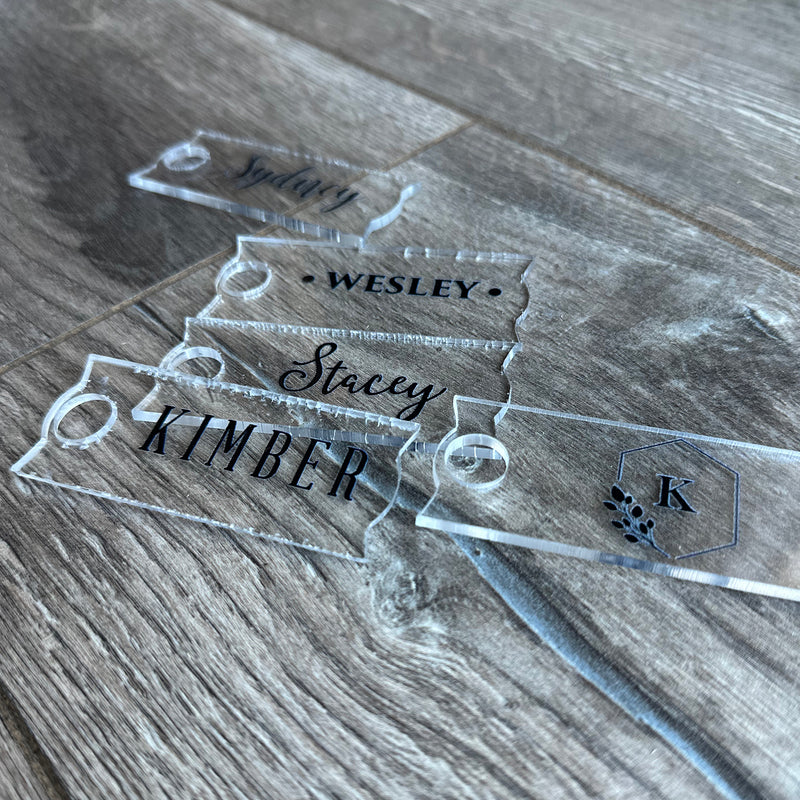 Personalized Acrylic Top Piece for Stanley Tumbler