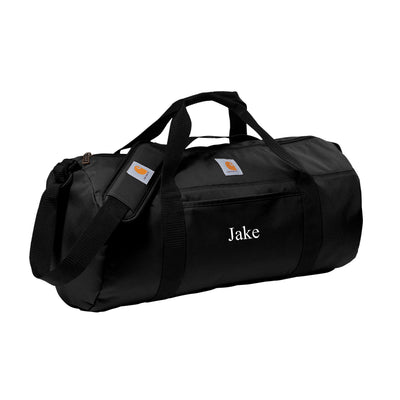 Personalized Carhartt Canvas Packable Duffel with Pouch