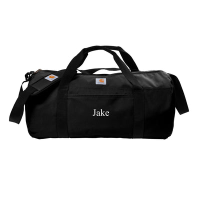 Personalized Carhartt Canvas Packable Duffel with Pouch