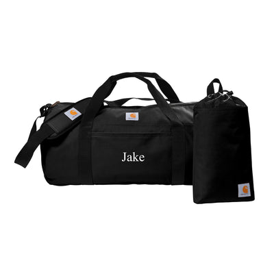 Personalized Carhartt Canvas Packable Duffel with Pouch