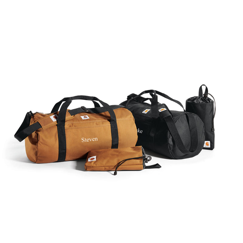 Personalized Carhartt Canvas Packable Duffel with Pouch