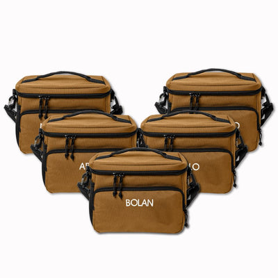 Personalized Groomsmen Insulated Trail Coolers Set of 5 - Holds 12 Pack