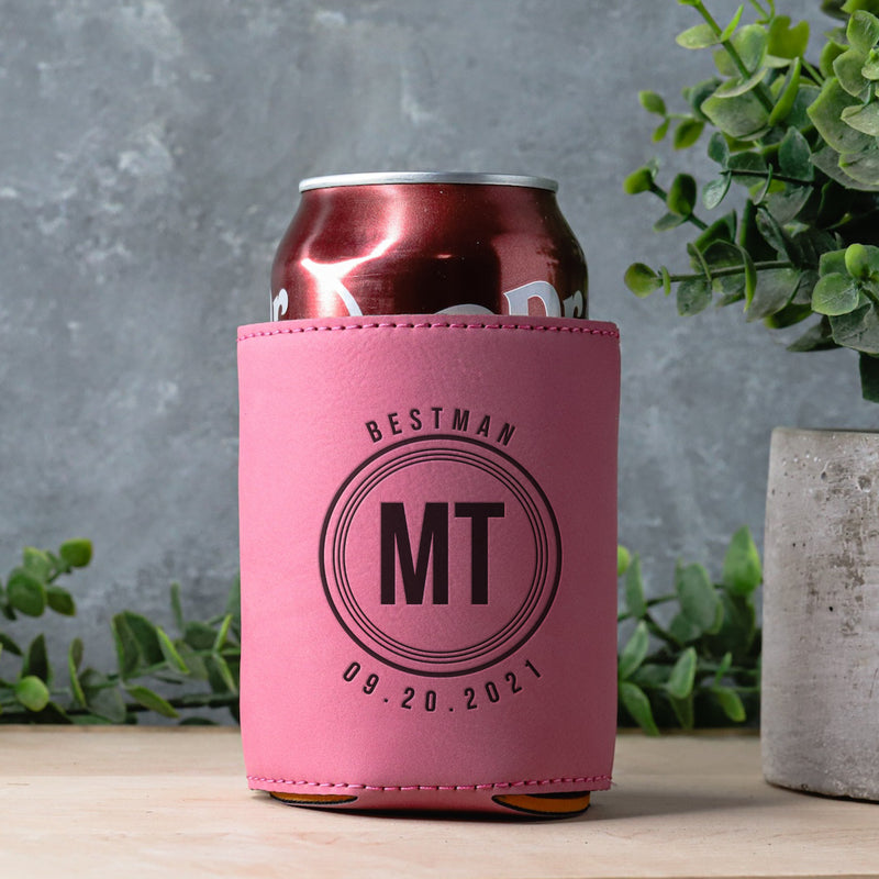 Personalized Groomsmen Can Coolers