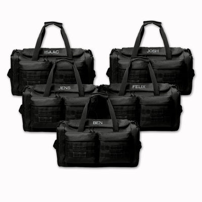 Personalized Trappers Supply Canvas Duffel Bags - Set of 5