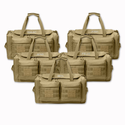Personalized Trappers Supply Weekender Duffel Bags - Set of 5 Bags