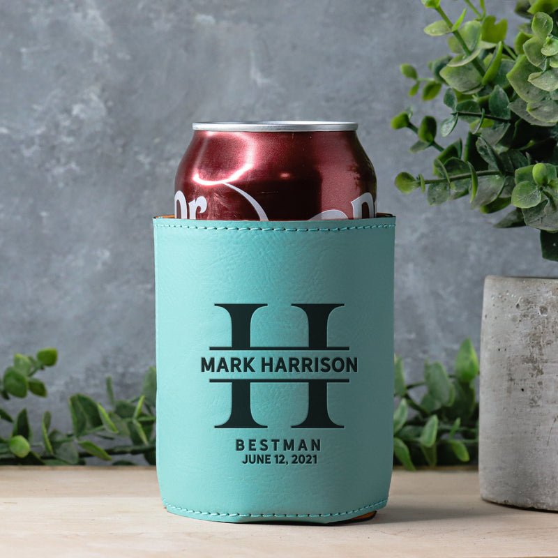 Personalized Groomsmen Can Coolers