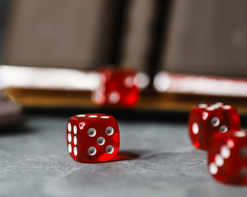 Personalized Card & Dice Set