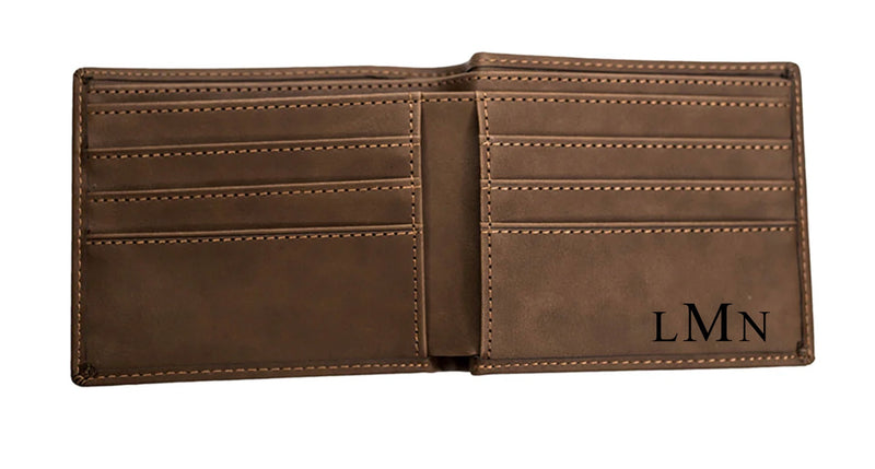 Personalized Vegan Leather Wallet