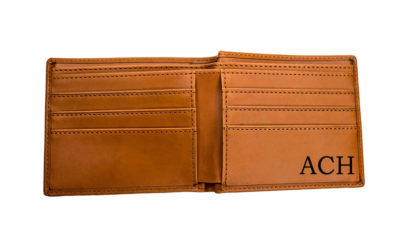 Personalized Vegan Leather Wallet