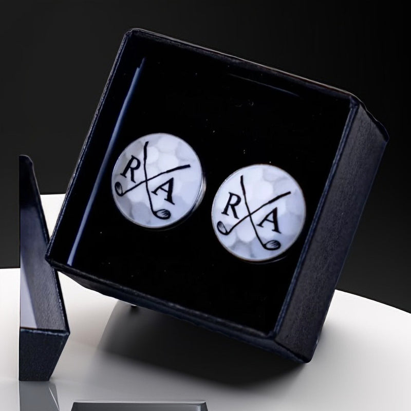 Personalized Golf Ball Cufflinks