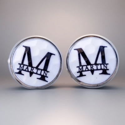 Personalized Golf Ball Cufflinks