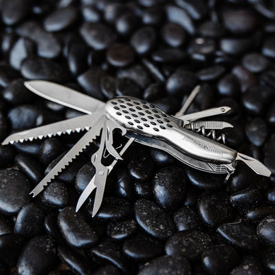 Groomsmen Set of 5 Swiss Army Knives - 13 Function