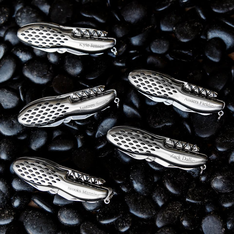 Groomsmen Set of 5 Swiss Army Knives - 13 Function