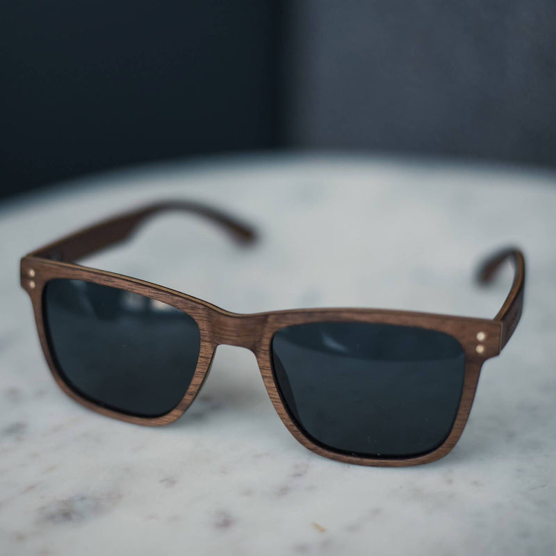 Walnut Wayfinder Sunglasses