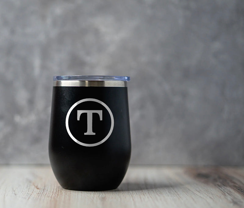 Personalized Wine Tumbler 12 oz