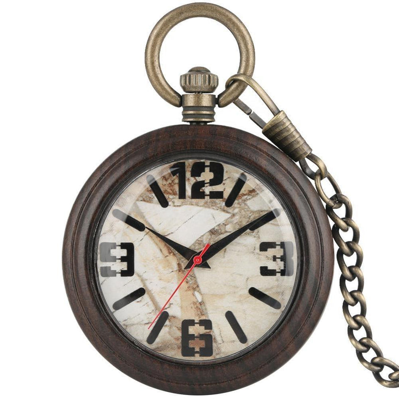 Personalized Wooden Pocket Watch | Tinto