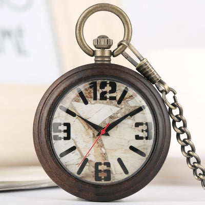 Personalized Wooden Pocket Watch | Tinto