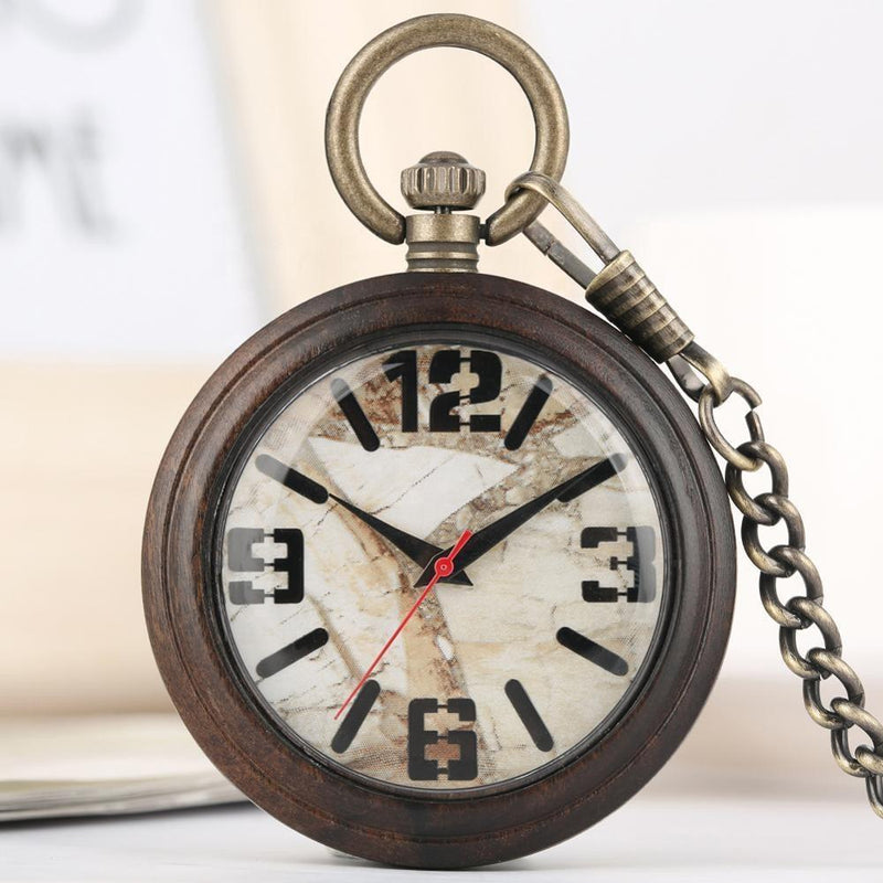 Personalized Wooden Pocket Watch | Tinto
