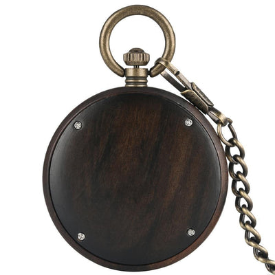 Personalized Wooden Pocket Watch | Tinto