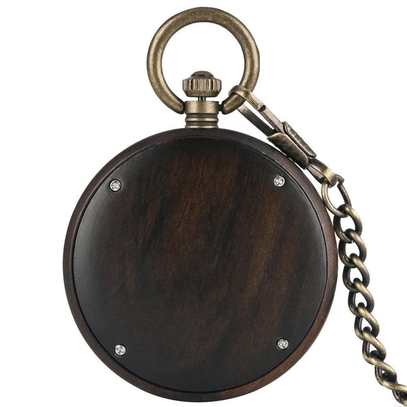 Personalized Wooden Pocket Watch | Tinto