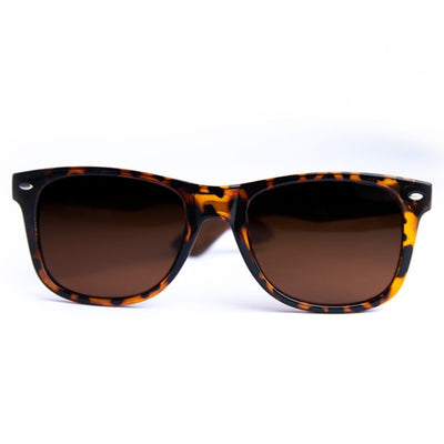 “Crush” Tortoise & Walnut Sunglasses