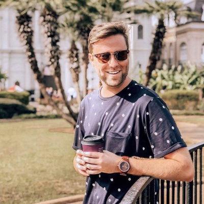 “Malcolm” Red Tortoise Club Master Sunglasses