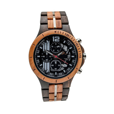 Personalized Tinto Wooden Watch | Olive Black
