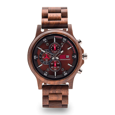 Personalized Wooden Watch Walnut | Multa