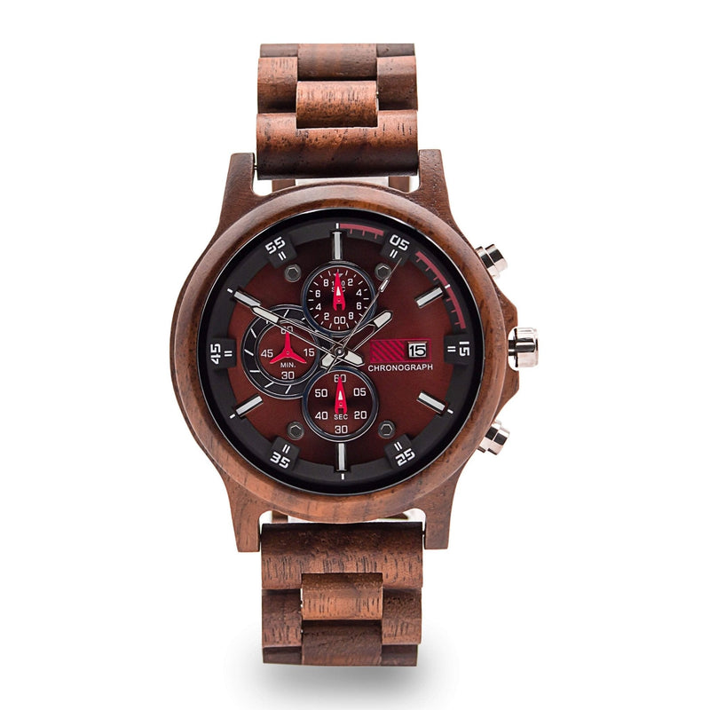 Personalized Wooden Watch Walnut | Multa
