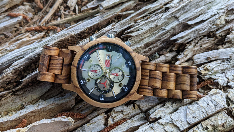 Personalized Multa Wooden Watch | Brown