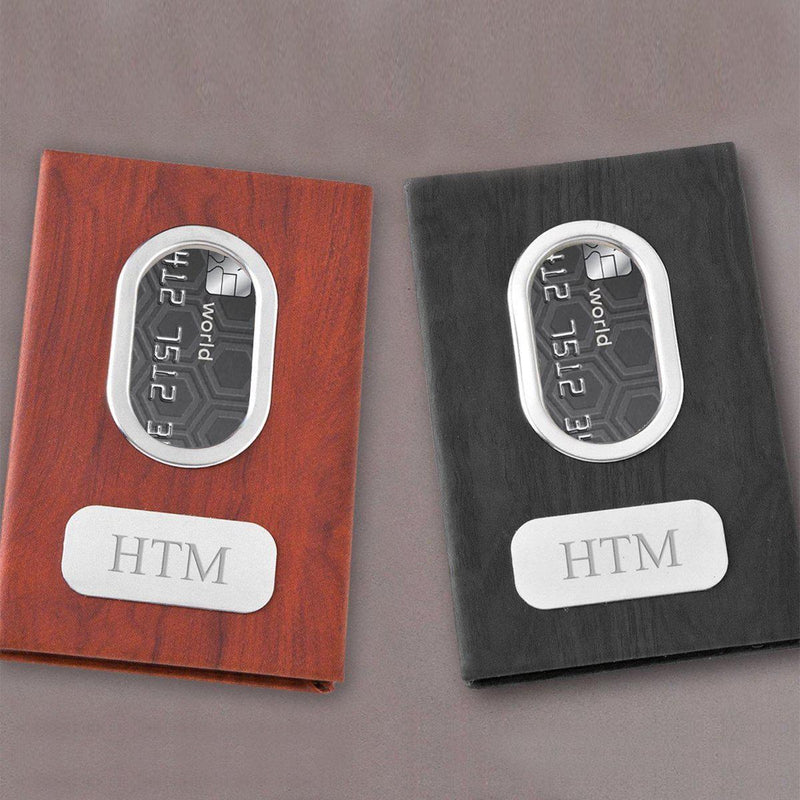 Shipton Personalized Classic Credit Card Holder