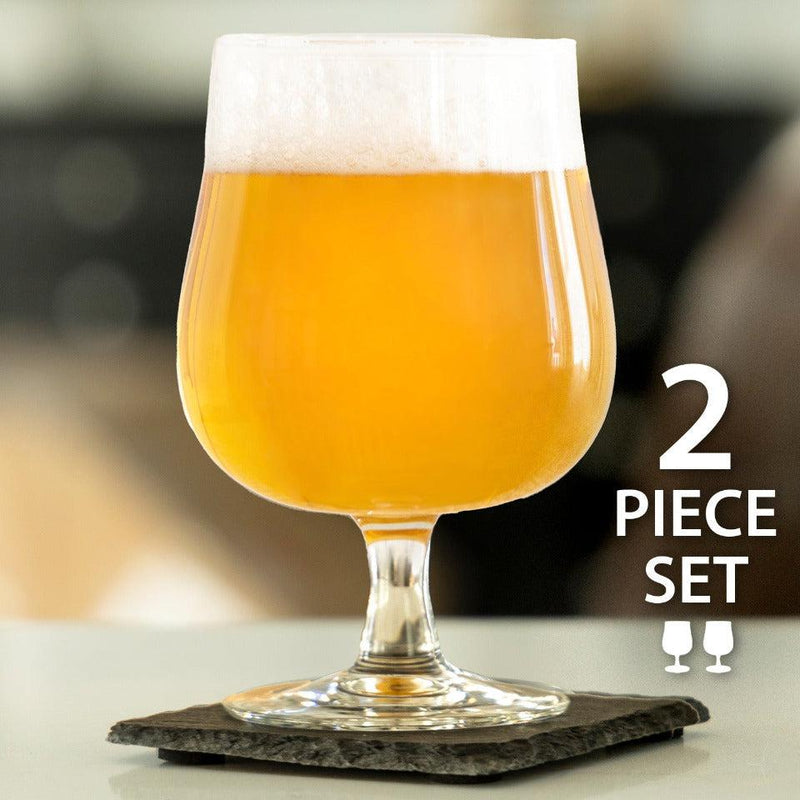 Personalized Stemmed Craft Beer Glasses