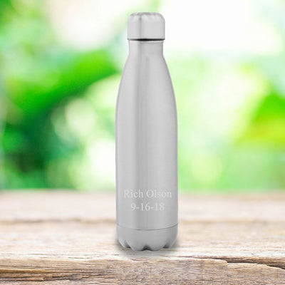 Personalized Stainless Steel Water Bottle-