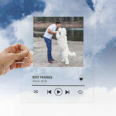 Personalized Acrylic Song Plaque