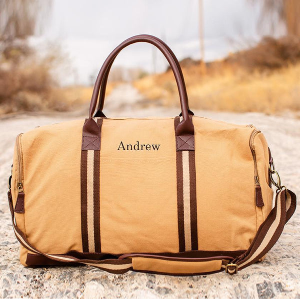 Personalized Heavy Canvas Duffel Bag