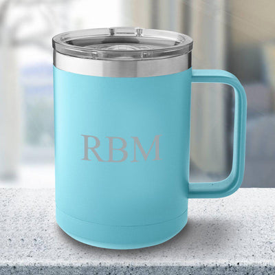 Personalized 15 oz Insulated Travel Tumbler