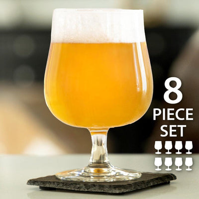 Personalized Stemmed Craft Beer Glasses
