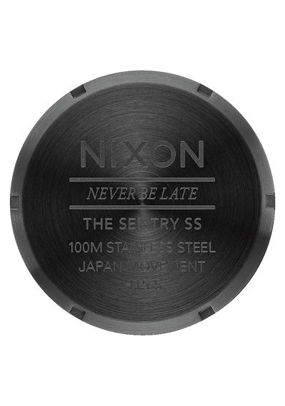 Nixon Sentry Stainless Steel  Watch - All Black / Black