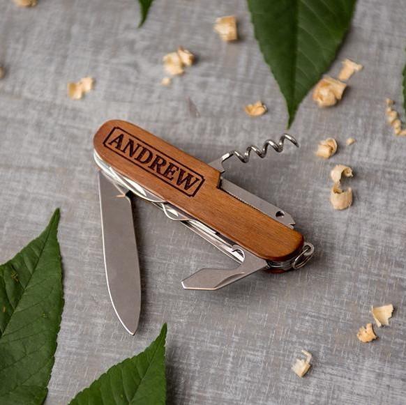 Personalized Pocket Knives - Set of 5