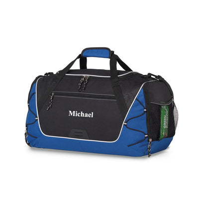 Personalized Groomsmen Duffel Bag - Gym Bag-Travel Gifts-JDS-Blue-